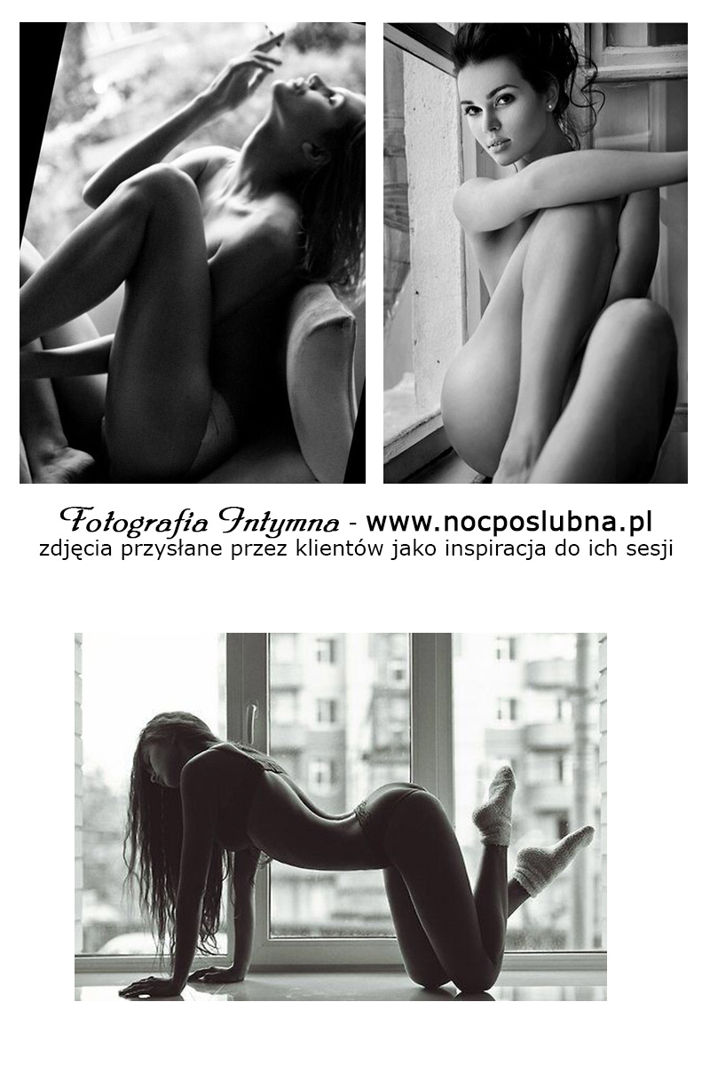 Fotografia intymna - sesja buduarowa - Zdjęcia na tle okien